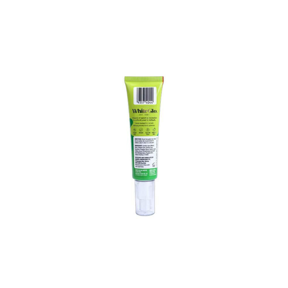White Glo 70g Juicy Watermelon Flavoured Whitening Dental Care Toothpaste — image 2