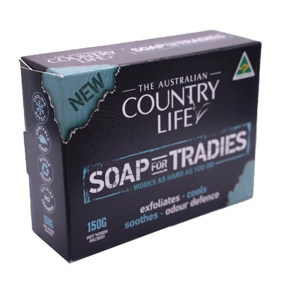 Country Life 150g Exfoliates & Odour Defense Tradies Daily Bar Soap — image 2