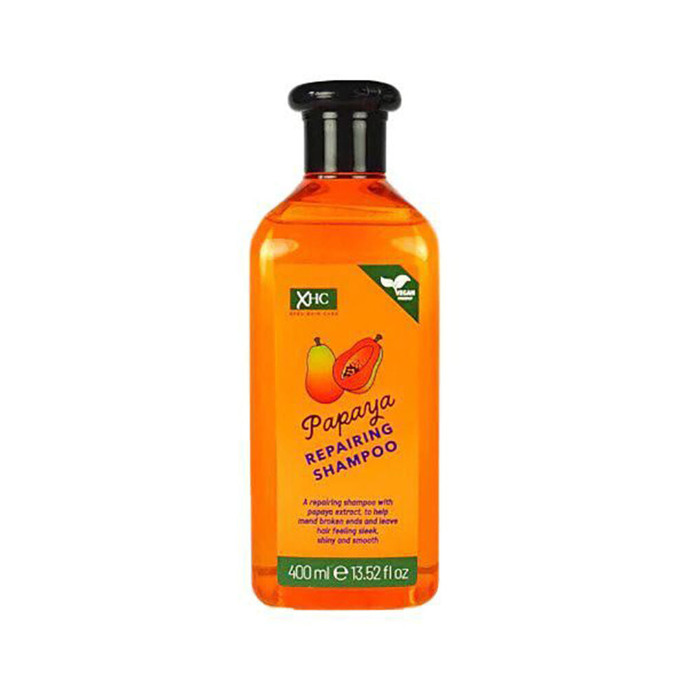 XHC Papaya Repairing Restoring Shampoo For Dry Damaged Hair 400ml (12 Pack) — image 2