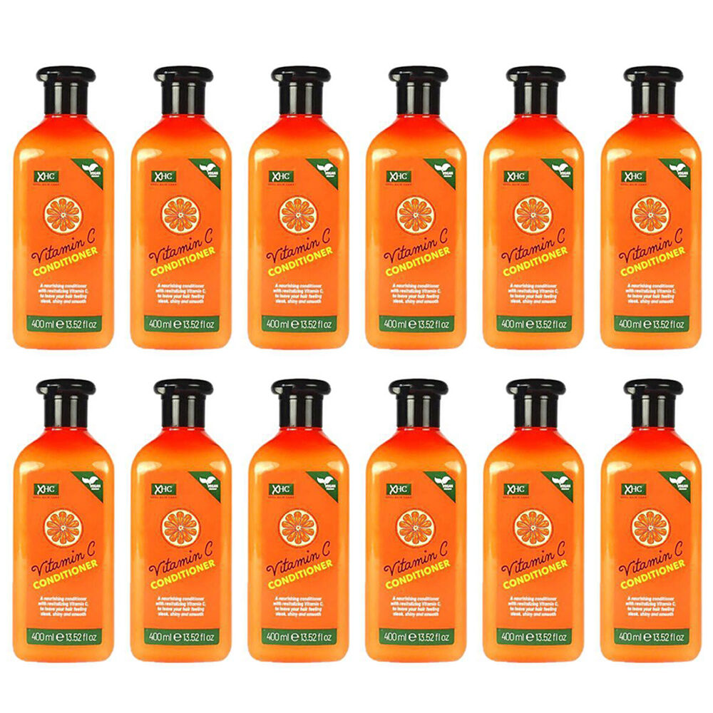 XHC Nourishing Vitamin C Conditioner For All Hair Types 400ml Vegan (12 Pack)