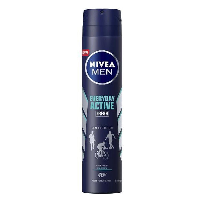 Nivea Antiperspirant Aerosol Everyday Active Fresh Deodorant Spray 250ml