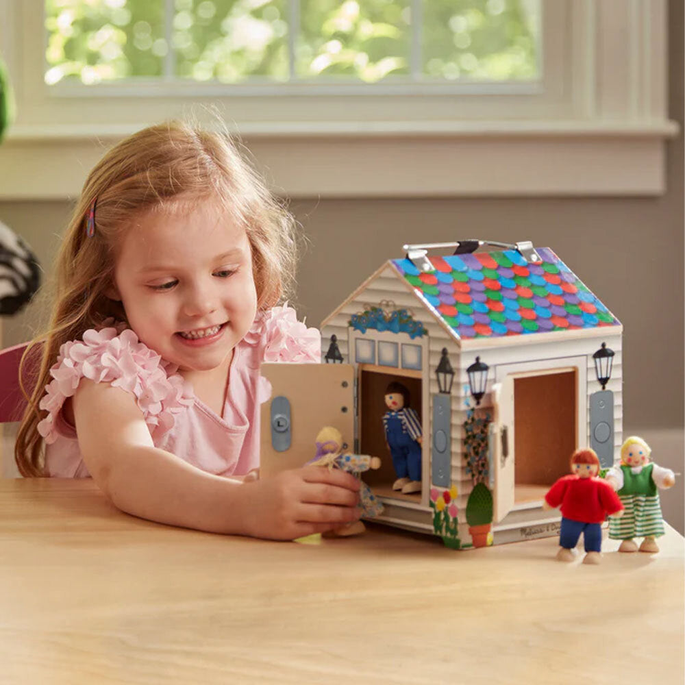 Melissa & Doug Doorbell House Kids/Childrens Interactive Play Toy 3y+ — image 2