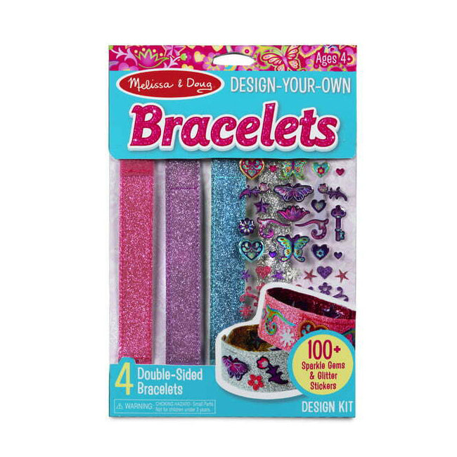 Melissa & Doug Design-Your-Own Bracelets Kids/Childrens Interactive Toy 4+