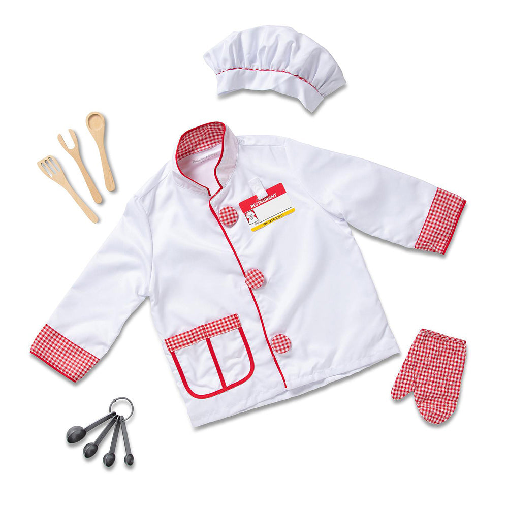 Melissa & Doug Kids/Childrens Chef Role Play Costume Toy Set 3+ — image 5