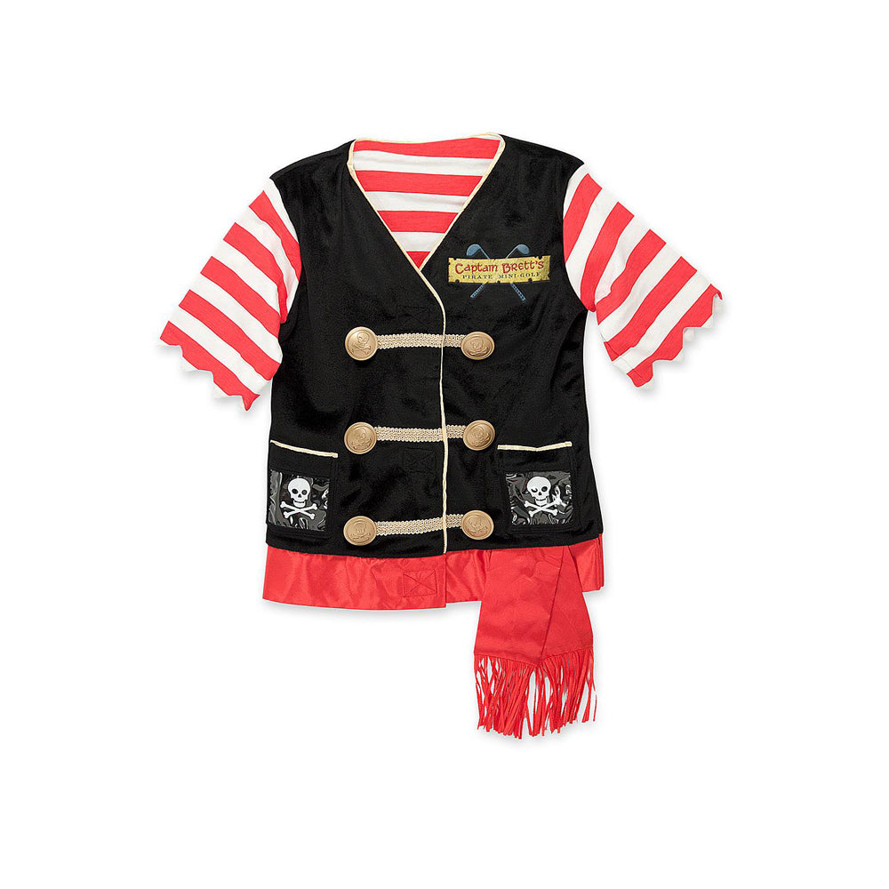Melissa & Doug Kids/Childrens Pirate Role Play Costume Toy Set 3+ — image 2