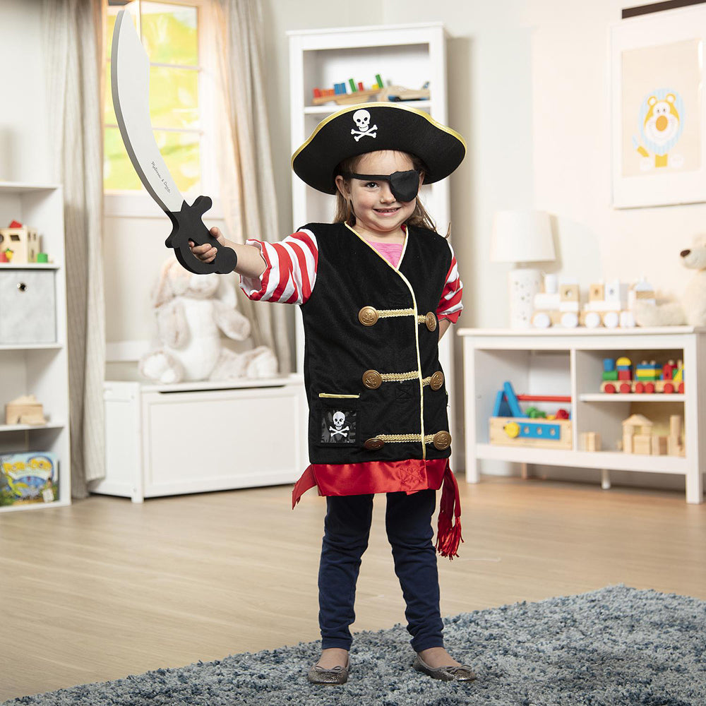 Melissa & Doug Kids/Childrens Pirate Role Play Costume Toy Set 3+ — image 5