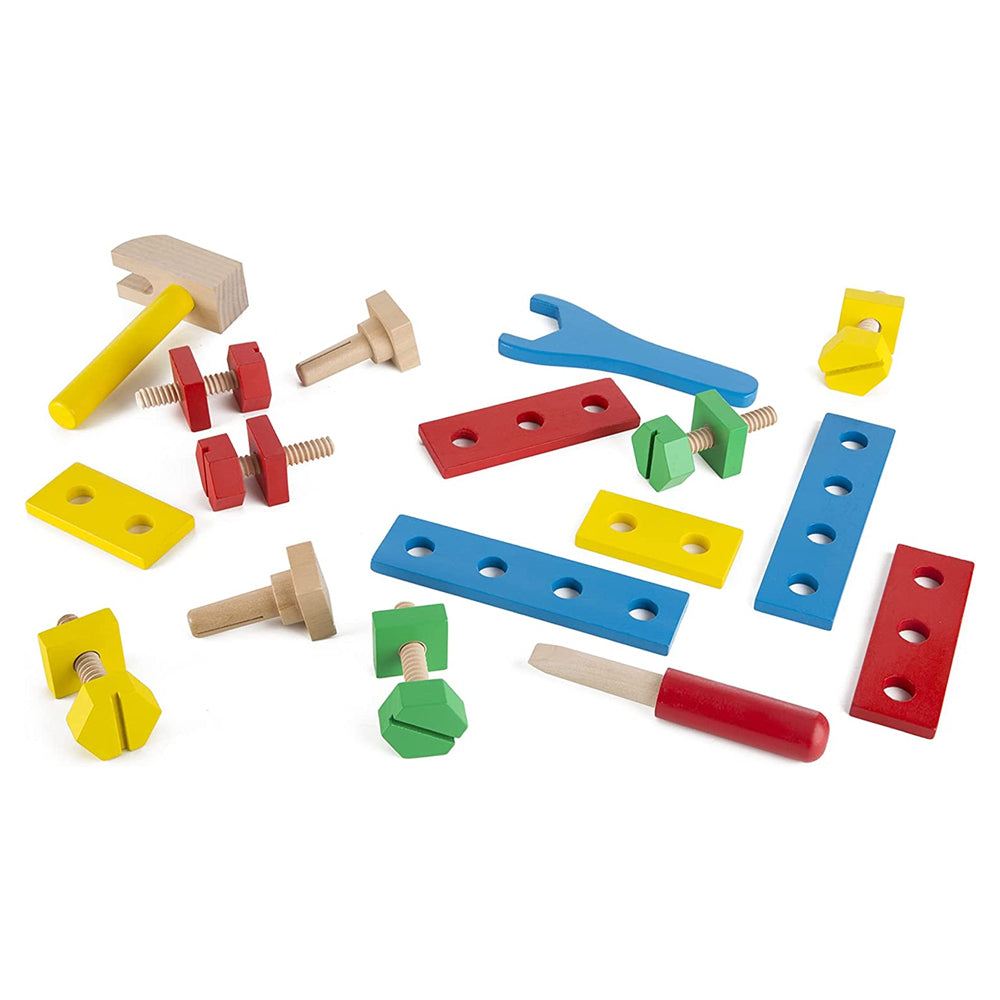 Melissa & Doug Wooden Toys Take-Along Tool Kit Play Set Kids/Children 3y+ (24 Pieces) — image 2
