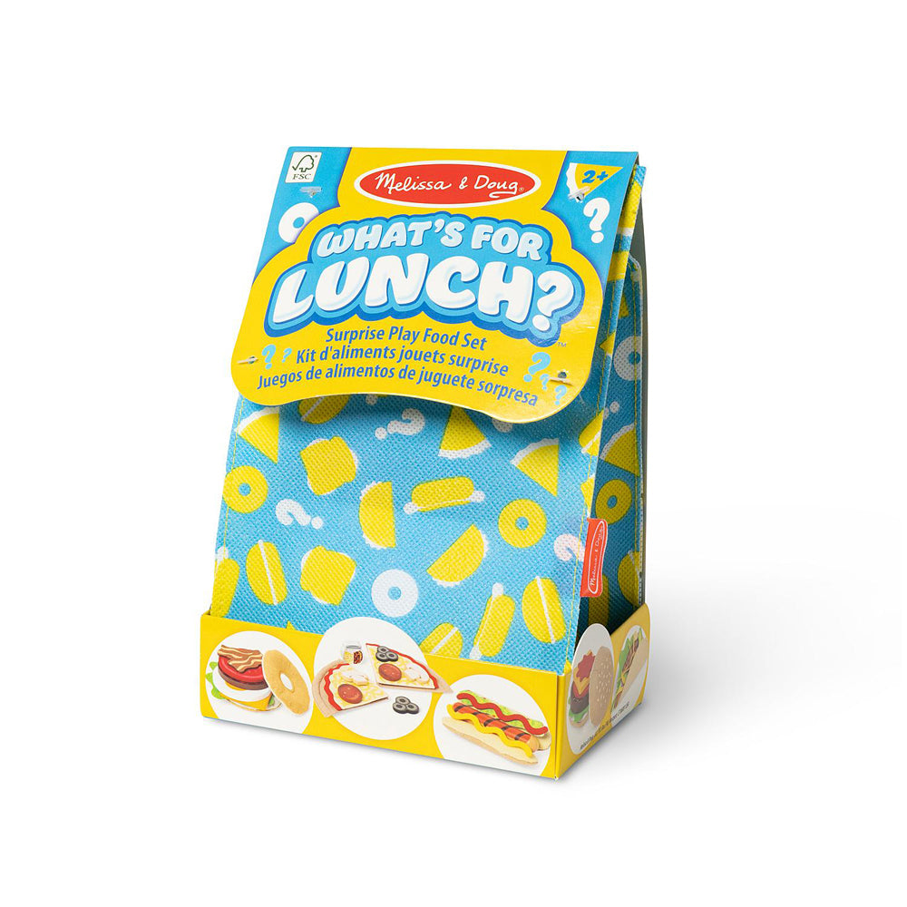 Melissa & Doug What's For Lunch Kids/Childrens Interactive Play Toy 2y+ (6 Pieces)