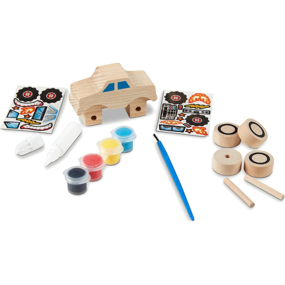 Melissa & Doug Kids/Childrens Created by Me! Monster Truck Wooden Toy 4+ — image 2