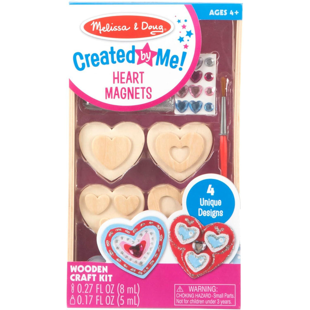 Melissa & Doug Created by Me! Heart Magnets Kids/Childrens Interactive Toy 4+