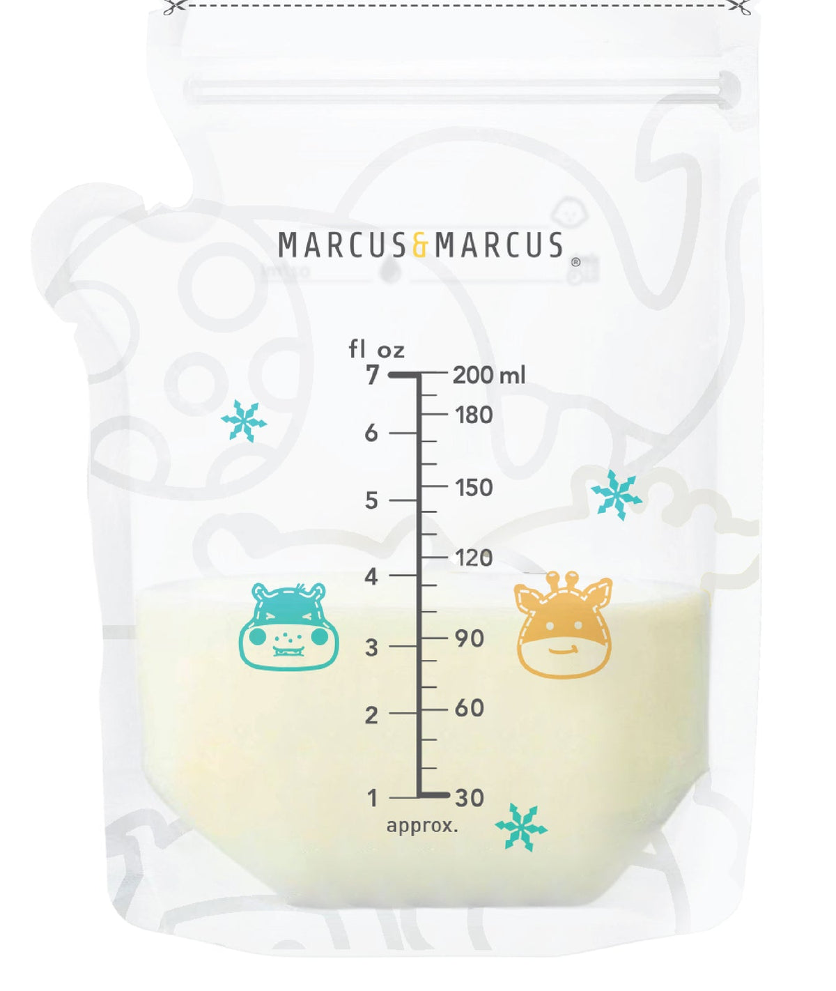 Marcus & Marcus Compact/Travel Breastmilk Storage Bag/Pouch Temperature Sensing — image 2