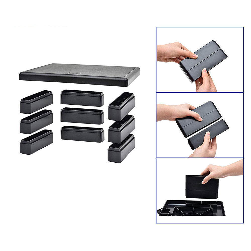 Dac 12.3cm Height Adjustable Computer Monitor Desktop/Laptop Riser/Holder Stand — image 5