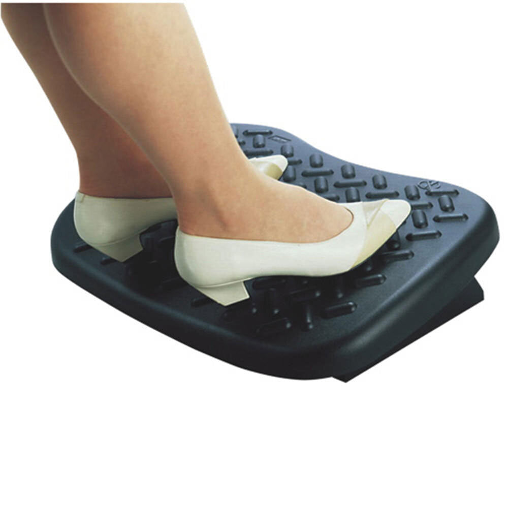 Dac Office/Home/Study Ultimate Self Adjustable Foot Rest/Support/Massager Black — image 4