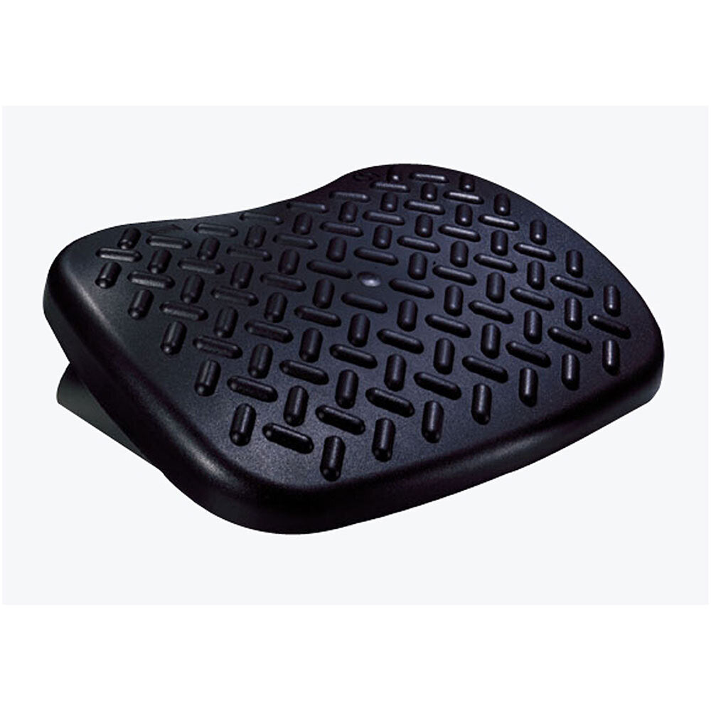 Dac Office/Home/Study Ultimate Self Adjustable Foot Rest/Support/Massager Black