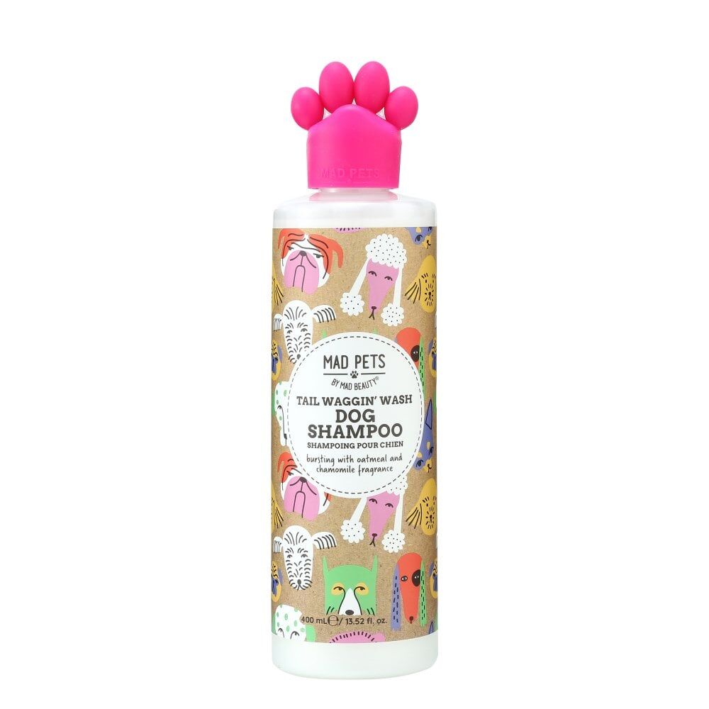 Mad Pets 400ml Oatmeal & Chamomile Deep Cleansing Dog Fur Shampoo