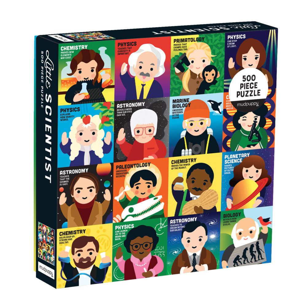 Mudpuppy Kids/Children Jigsaw Puzzle Toy 51x51cm Little Scientist 8+ (500 Pieces)