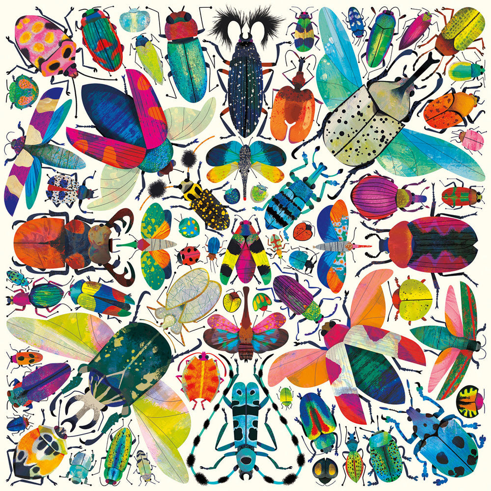 Mudpuppy Kids/Children Jigsaw Puzzle Toy 51x51cm Kaleido Beetle 8+ (500 Pieces) — image 2