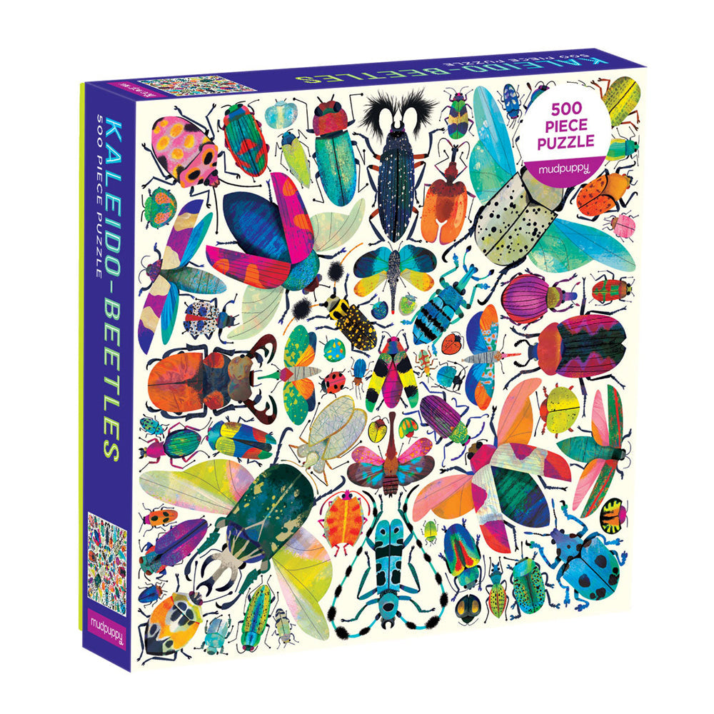 Mudpuppy Kids/Children Jigsaw Puzzle Toy 51x51cm Kaleido Beetle 8+ (500 Pieces)