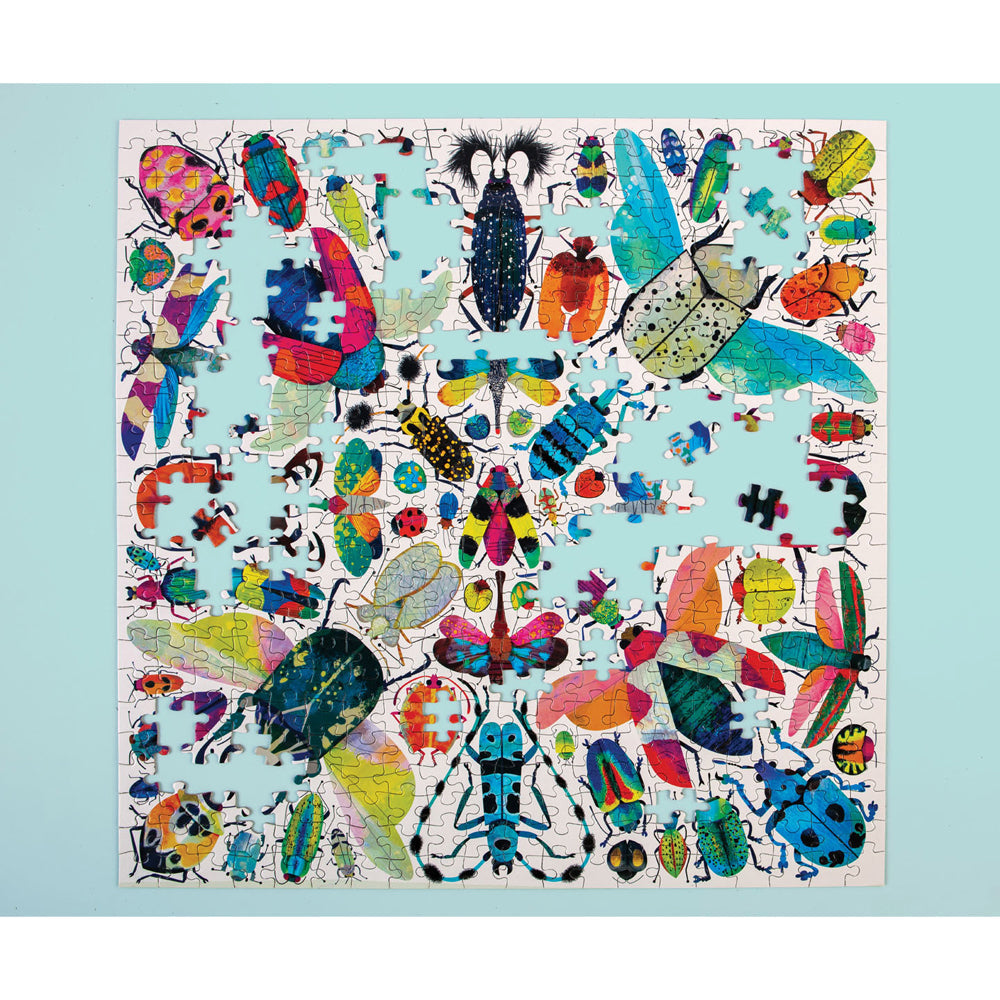 Mudpuppy Kids/Children Jigsaw Puzzle Toy 51x51cm Kaleido Beetle 8+ (500 Pieces) — image 4