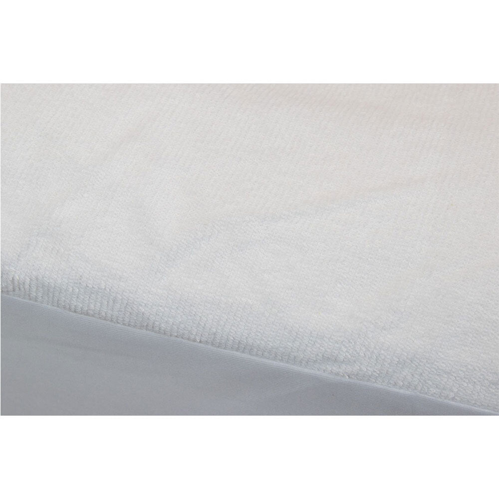 Ardor Waterproof Towelling Mattress Protector Queen Bed Fitted Cotton White — image 2