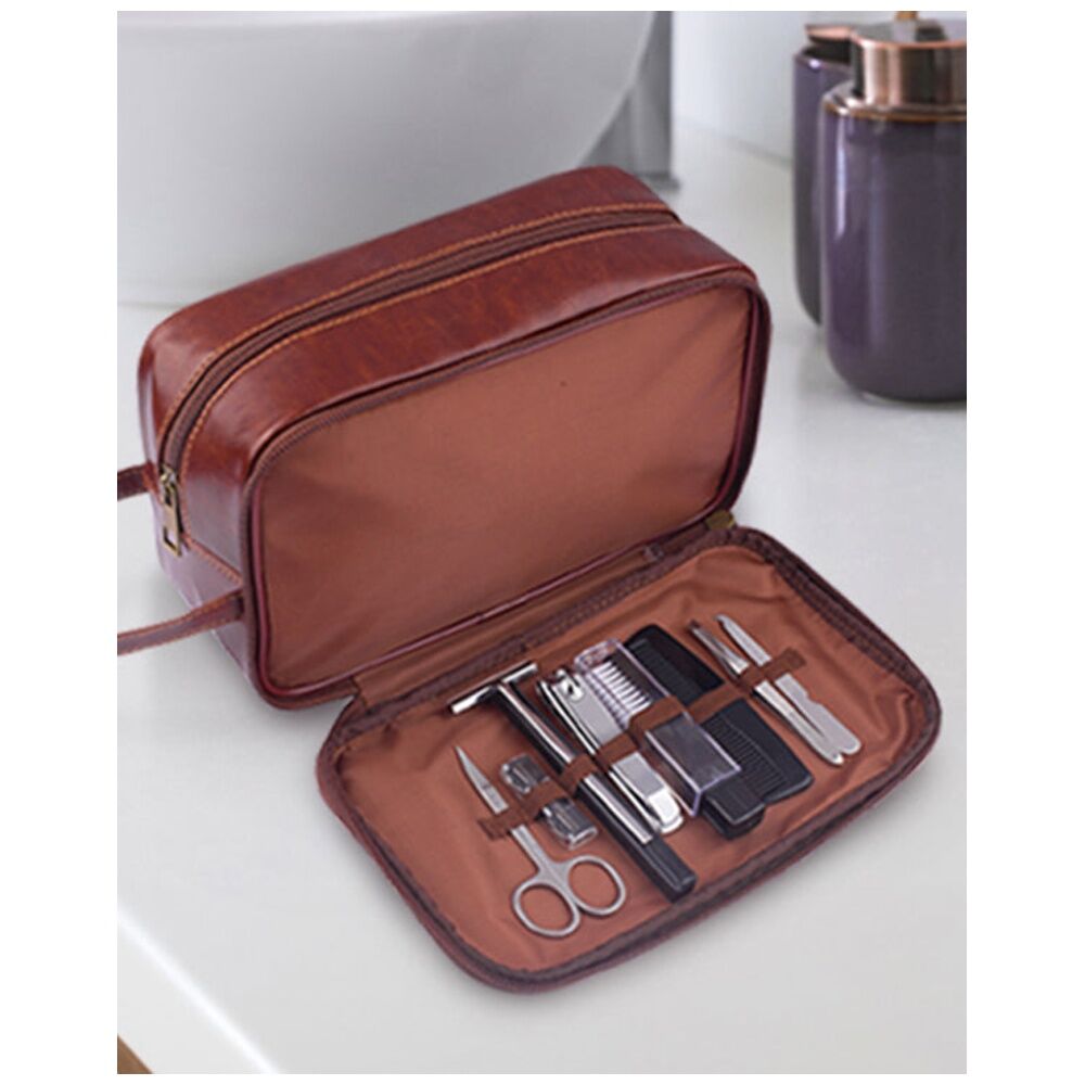 Men's Republic On The Go Portable Toiletry/Overnight Bag With Grooming Set (9 Pieces) — image 7