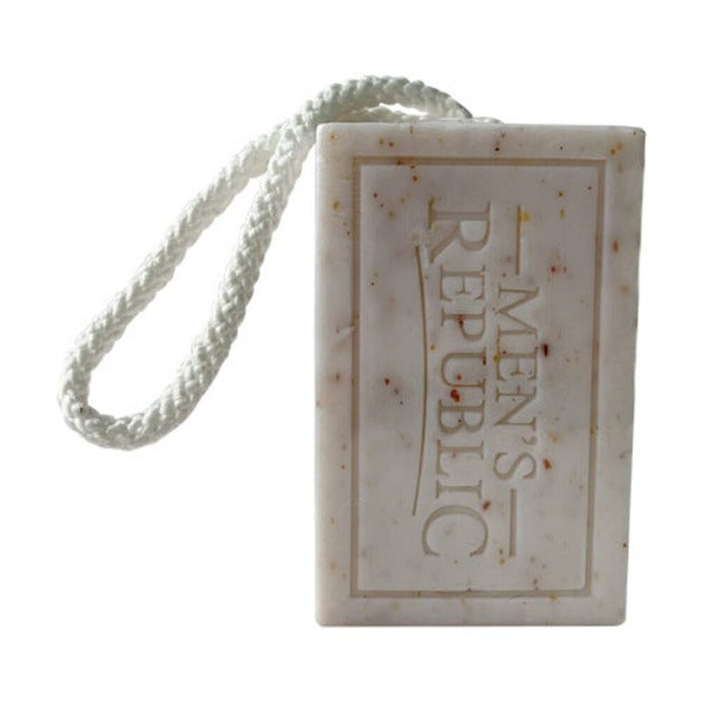 Men's Republic Logo Soap-on-a-Rope Bergamot & Sandalwood Body Bar Soap (6 Pieces) — image 3