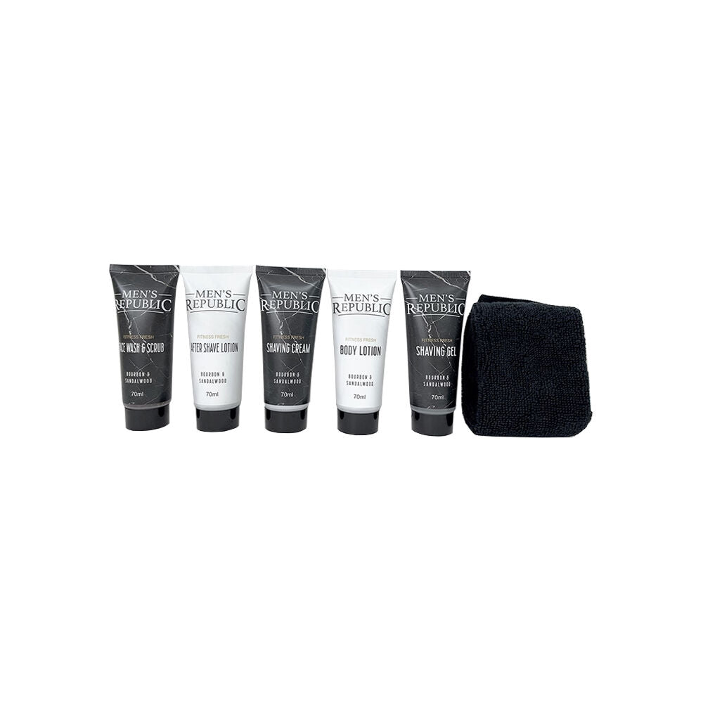 Men's Republic Men’s Republic Grooming Kit in Gym Waterbottle for Fitness Fresh - Clear — image 5