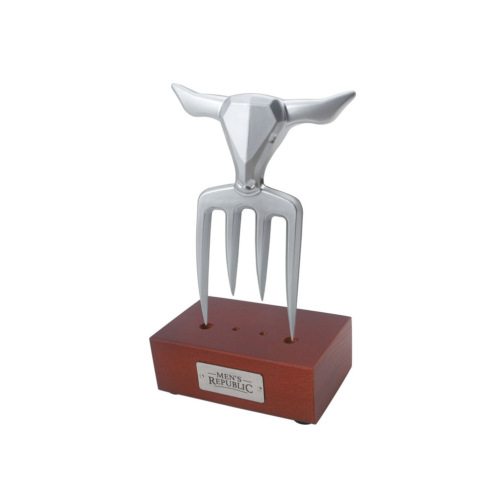 Men's Republic Men’s Republic Heavy Duty Bull Fork for Carving and Serving Meat - Black — image 5