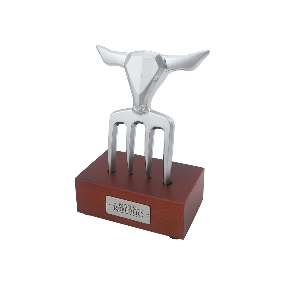 Men's Republic Men’s Republic Heavy Duty Bull Fork for Carving and Serving Meat - Black — image 4