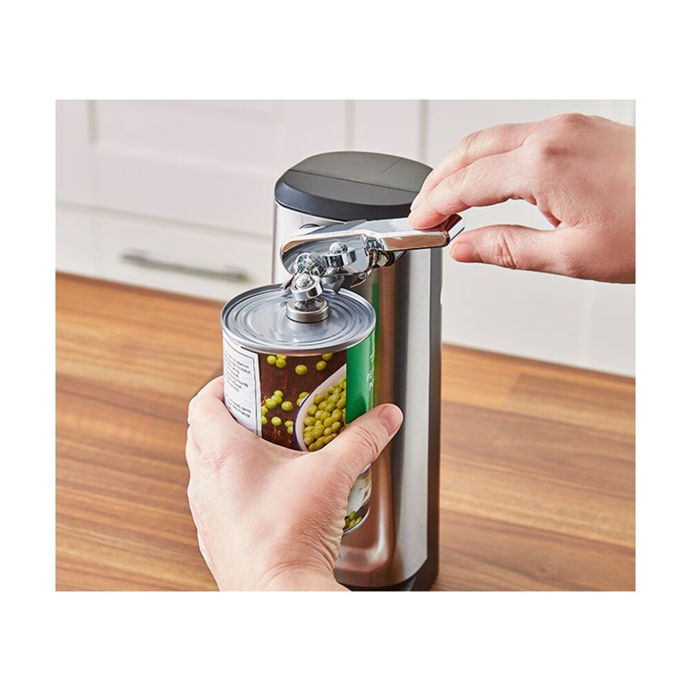 Morphy Richards Electric 3-in-1 Can Opener 50W S/S with Knife Sharpener - Silver — image 4