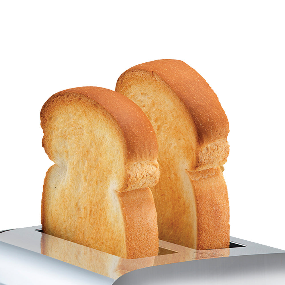 Morphy Richards 1150W Equip 2 Slice Electric Bread/Toaster Silver MREK1B 29cm — image 2