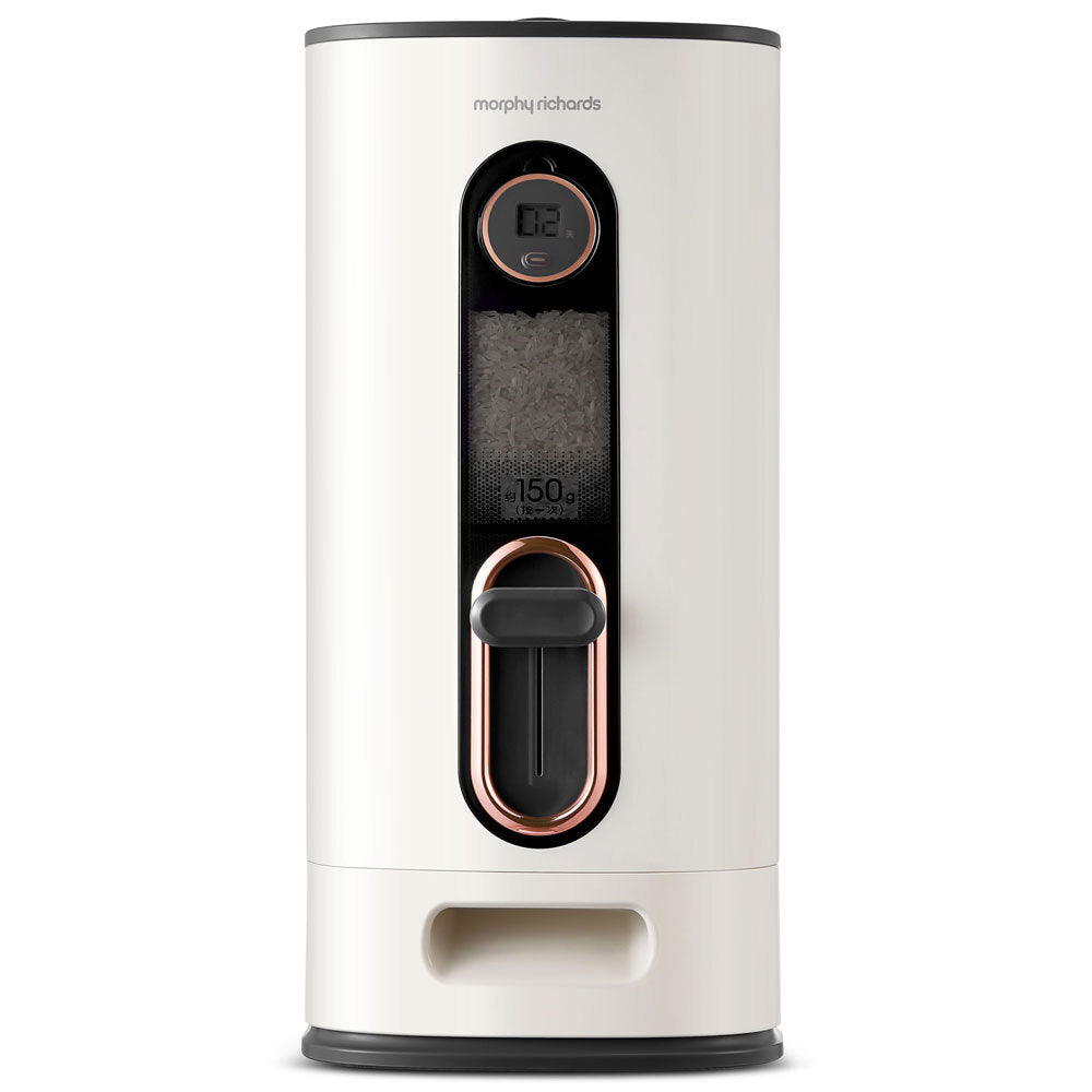 Morphy Richards 12L/150g Rice Grain Auto Dispenser/Storage Container Box White — image 2