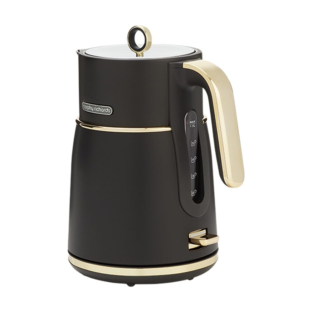 Morphy Richards Signature Soft Gold Kettle 2200W 360 Base 1.5 L - Matte Black — image 3