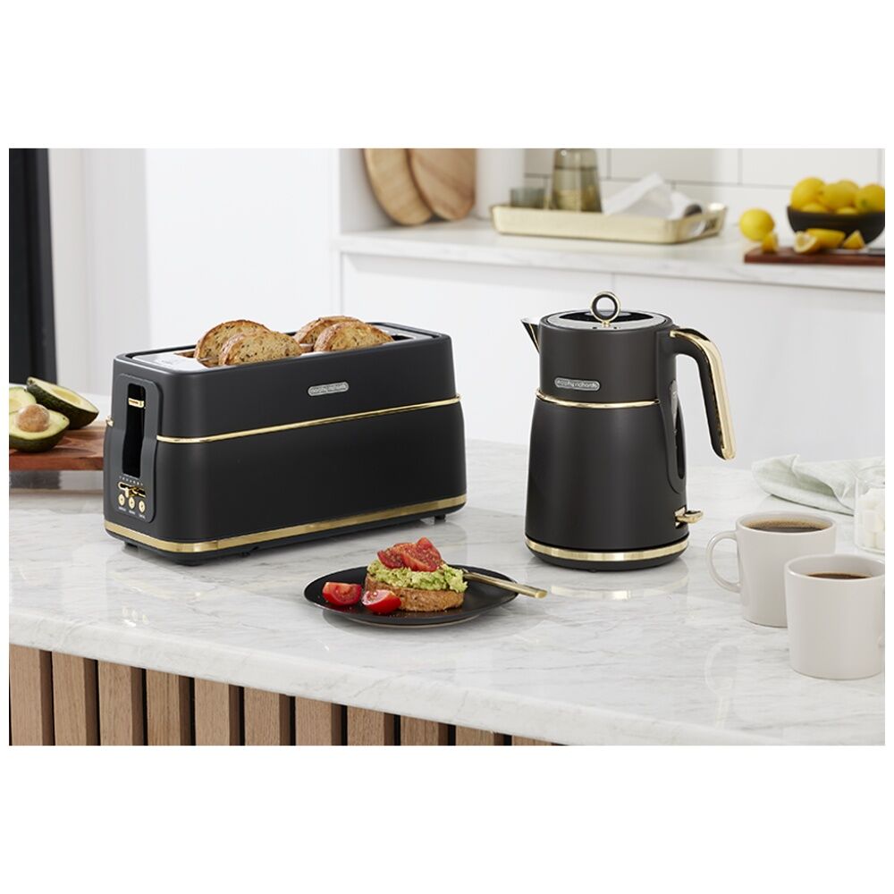 Morphy Richards Signature Soft Gold Kettle 2200W 360 Base 1.5 L - Matte Black — image 6