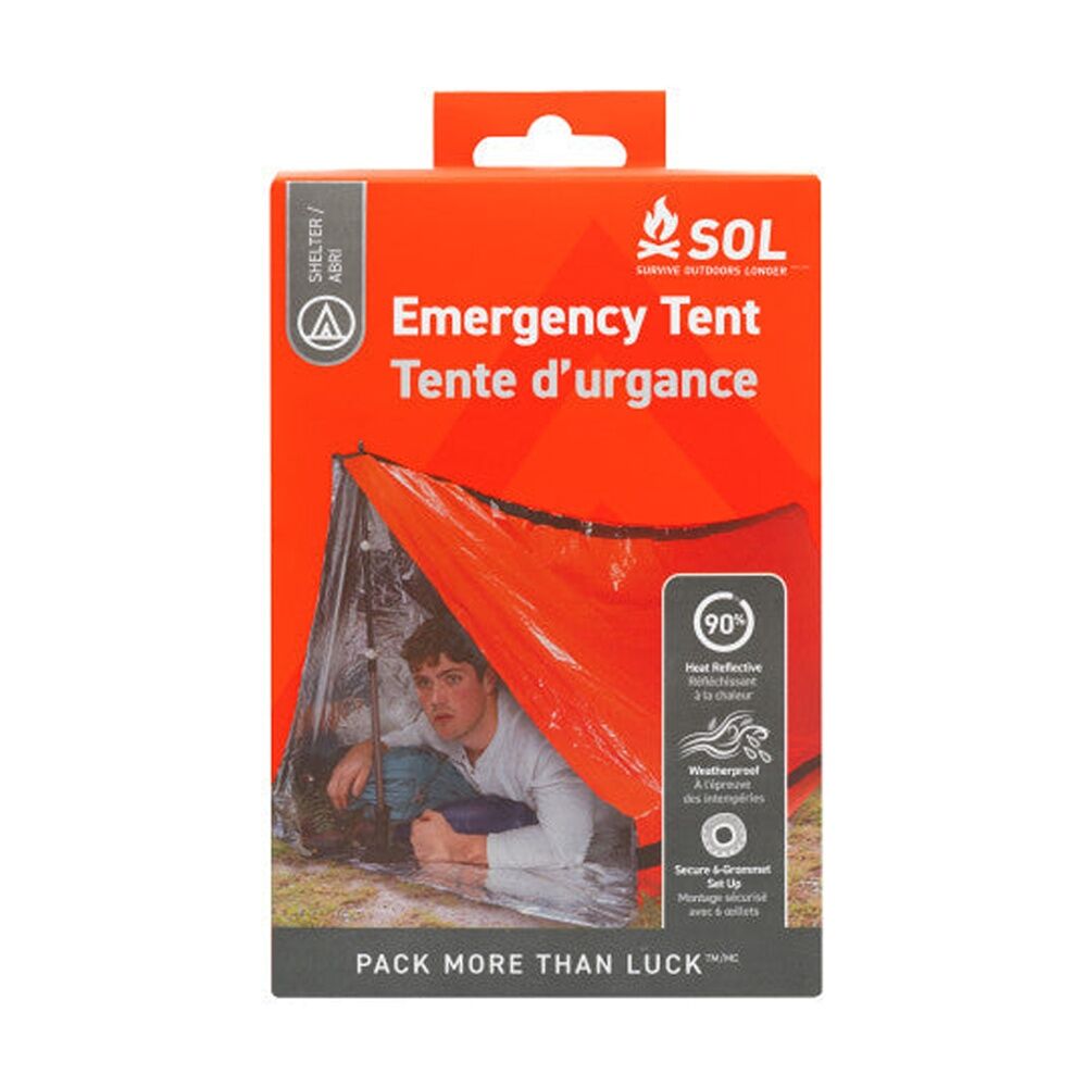 Sol Emergency Tent Heat Reflective Weatherproof Two Person Lightweight Survival — image 2