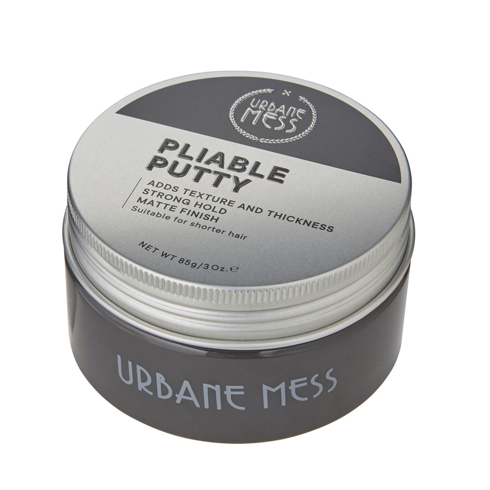 Urbane Mess Pliable Putty 85G Hair Care/Styling Fashion Gel Strong Hold — image 2