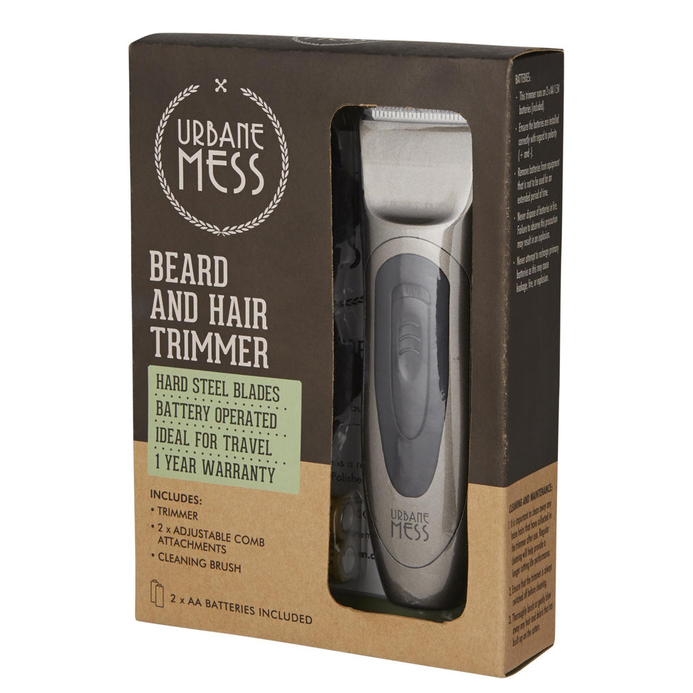Urbane Mess Hair/Beard Men's Body Cordless Electric Personal Trimmer — image 2