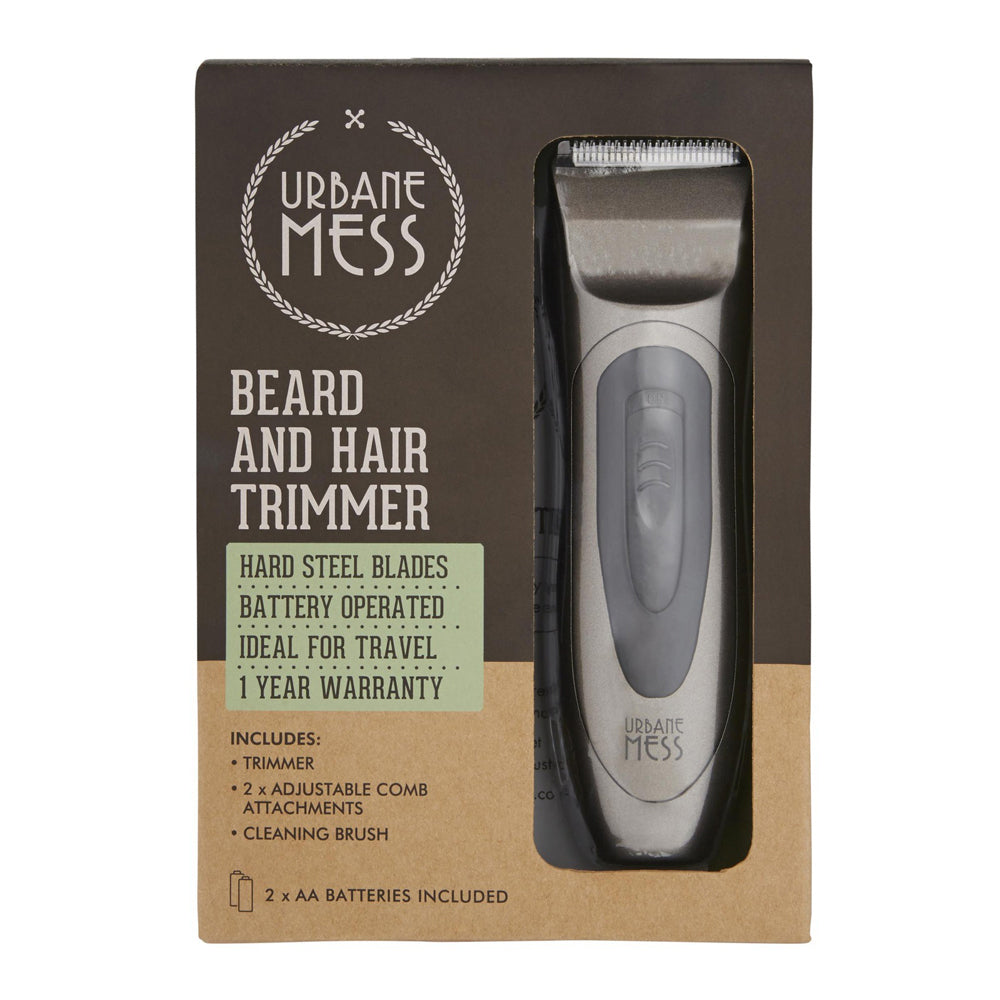 Urbane Mess Hair/Beard Men's Body Cordless Electric Personal Trimmer — image 3
