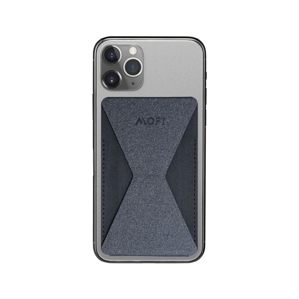 Moft x Universal/Portable Apple/Samsung Phone Stand w/ Cards RFID Protection GRY — image 2