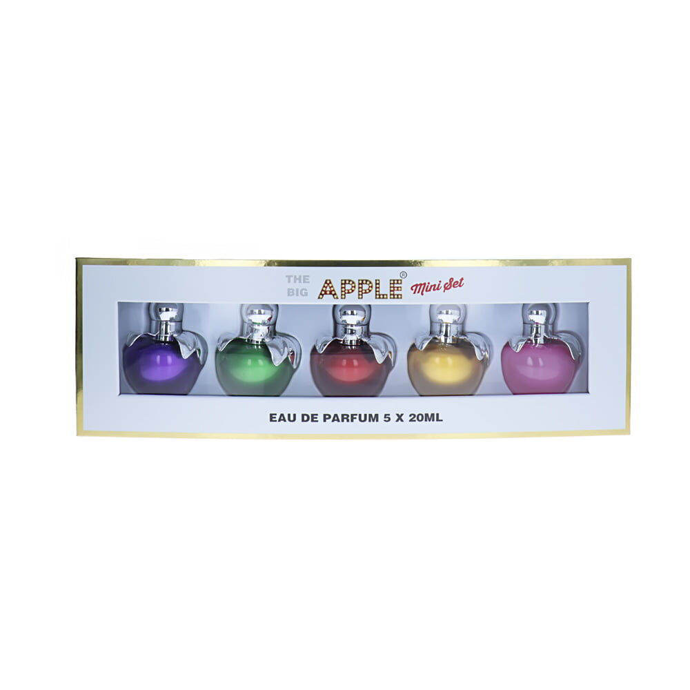 The Big Apple x EDP Eau de Parfum Spray Perfume Mini Set For Women 20ml (5 Pieces)