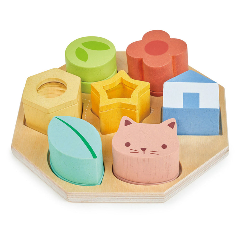 Mentari Sensory Activity Tray Kids/Children 18cm Educational Wooden Toy 2y+