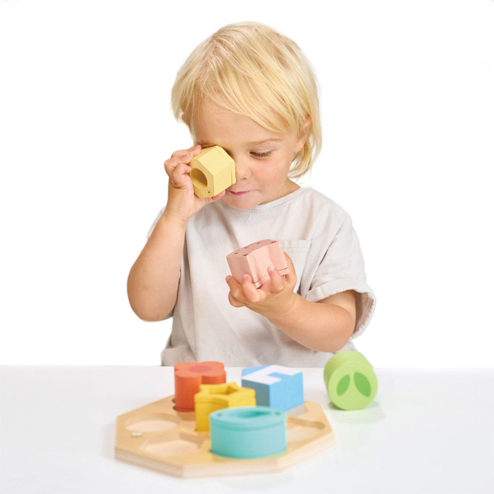 Mentari Sensory Activity Tray Kids/Children 18cm Educational Wooden Toy 2y+ — image 2