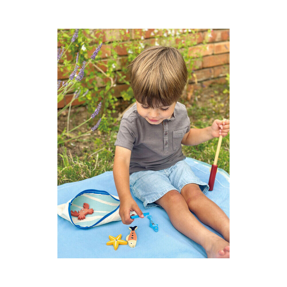 Mentari Fishing Game Kids/Children Educational Play 28x9cm Wooden Toy 3y+ — image 7