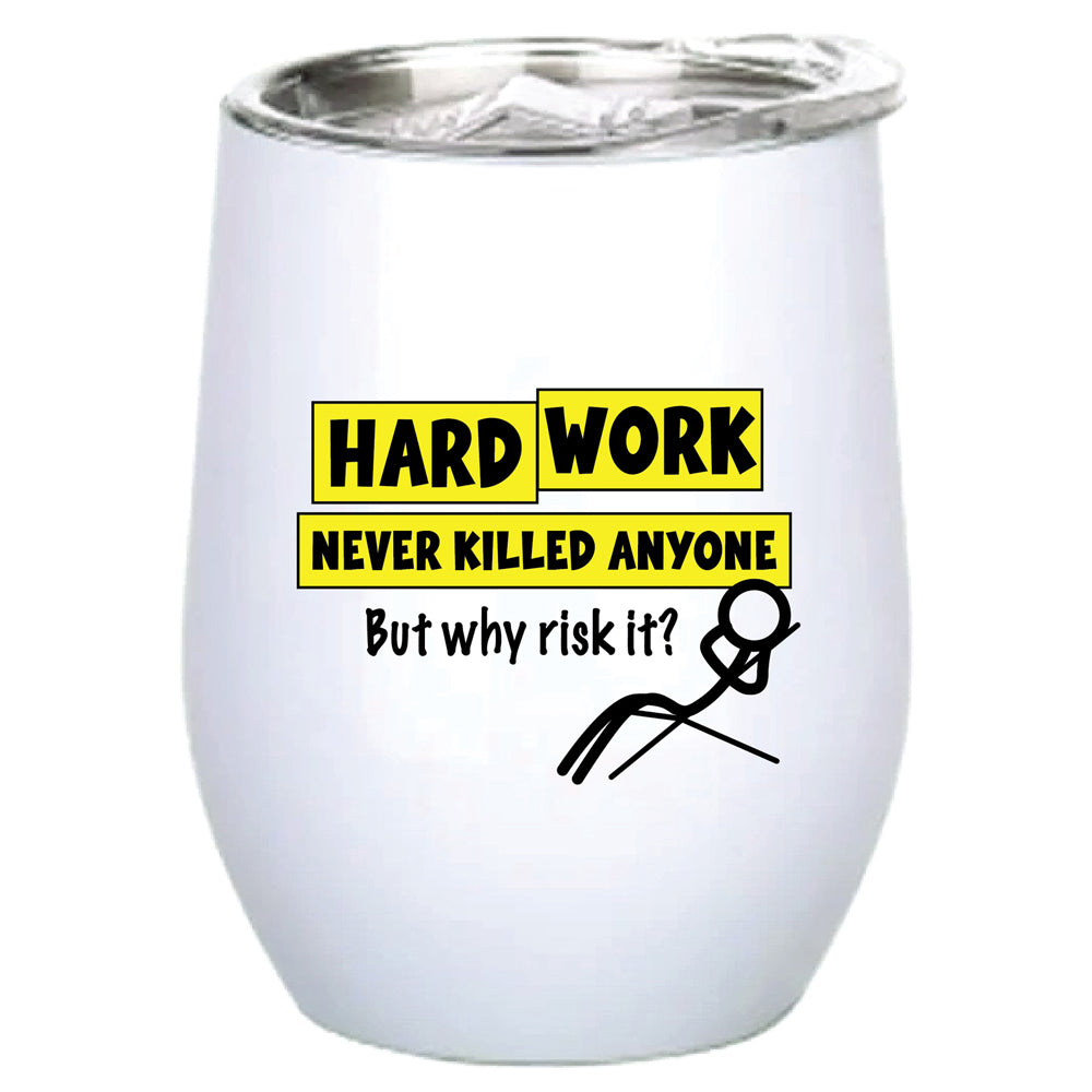 LMD Hard World Never Killed 360ml S/S Vacuum Insulated Tumbler Double Walled Mug (2 Pack) — image 2