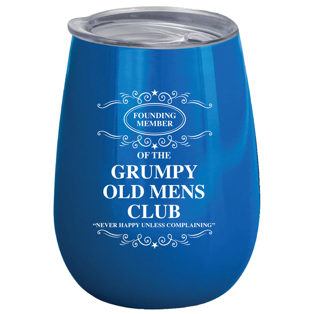 LMD Grumpy Old Mens Club 360ml S/S Vacuum Insulated Tumbler Double Walled Drink Mug
