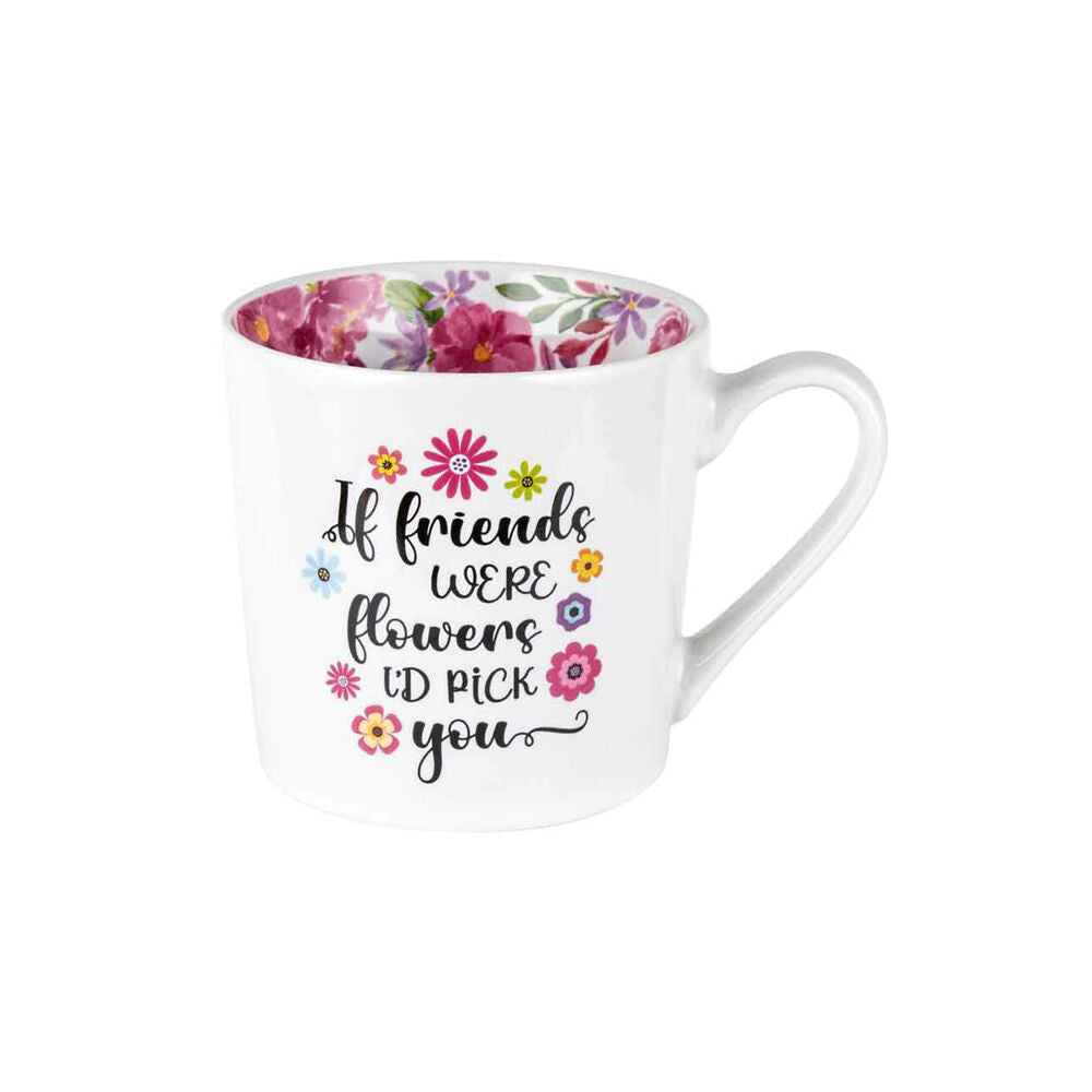 LMD New Bone China Friends Beautiful Inside Drinking Coffee/Tea Mug 400ml