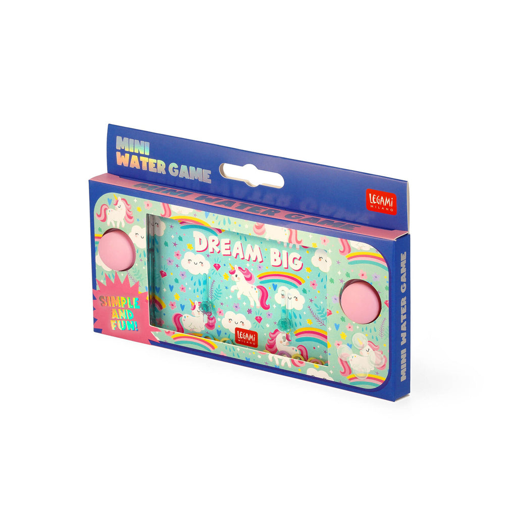 Legami Mini Water Ring Game Unicorn Kids/Children Handheld Activity Game Toy — image 2