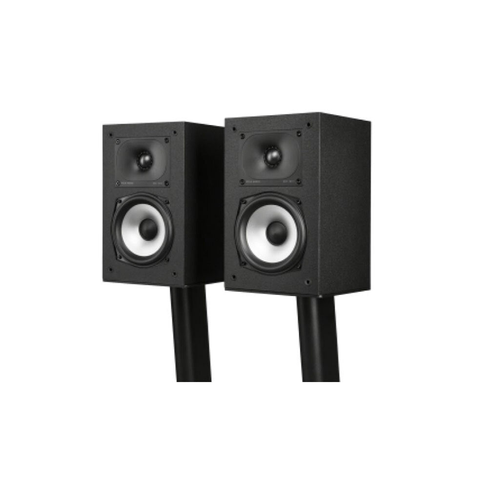 Polk Audio MXT15BK Dolby Atmos Monitor Bookshelf Speaker Entertainment Pair BLK — image 3