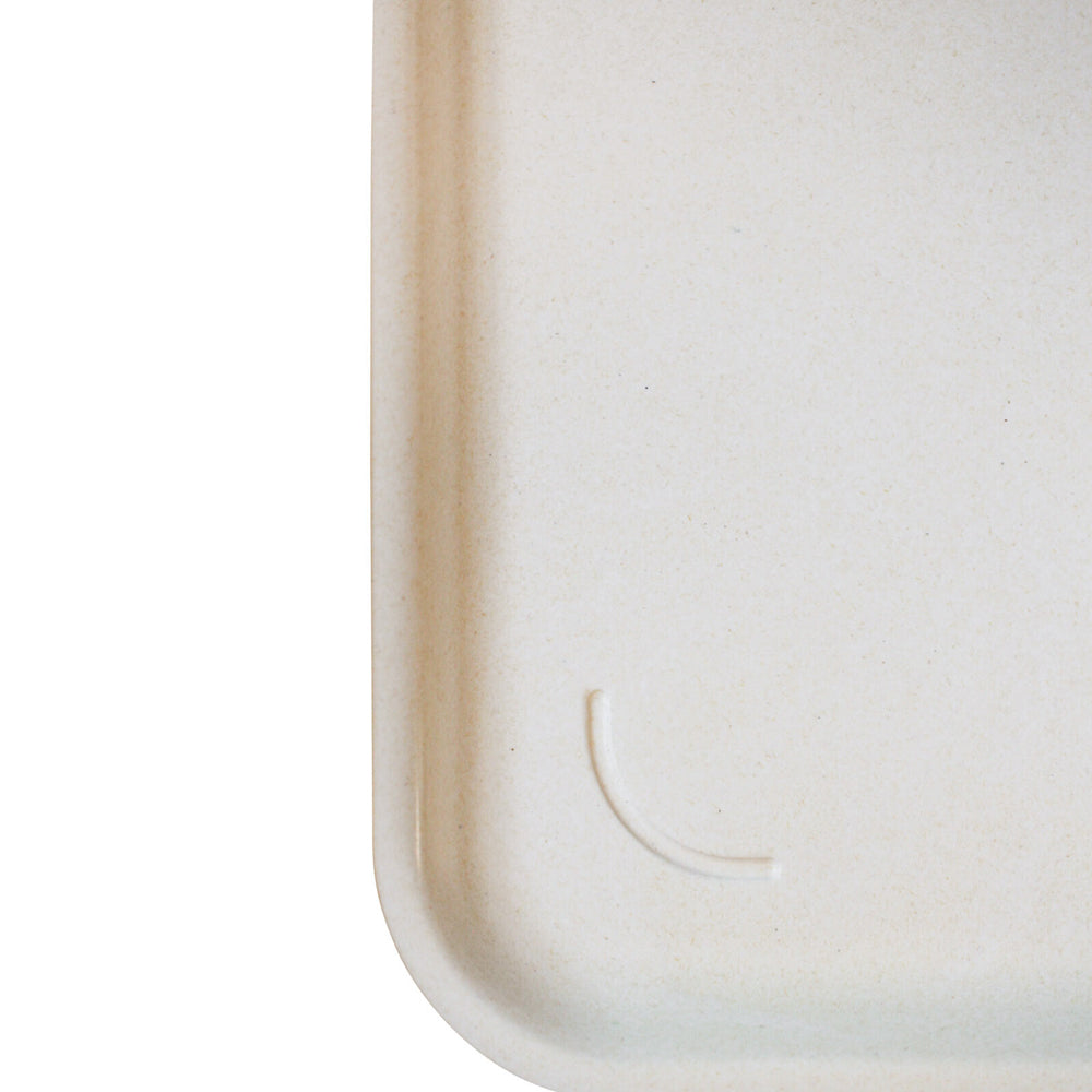 LVD Rect Melamine/Bamboo Tray Kitchen Decor 20.8x29.9cm Floral Garden Blush — image 4