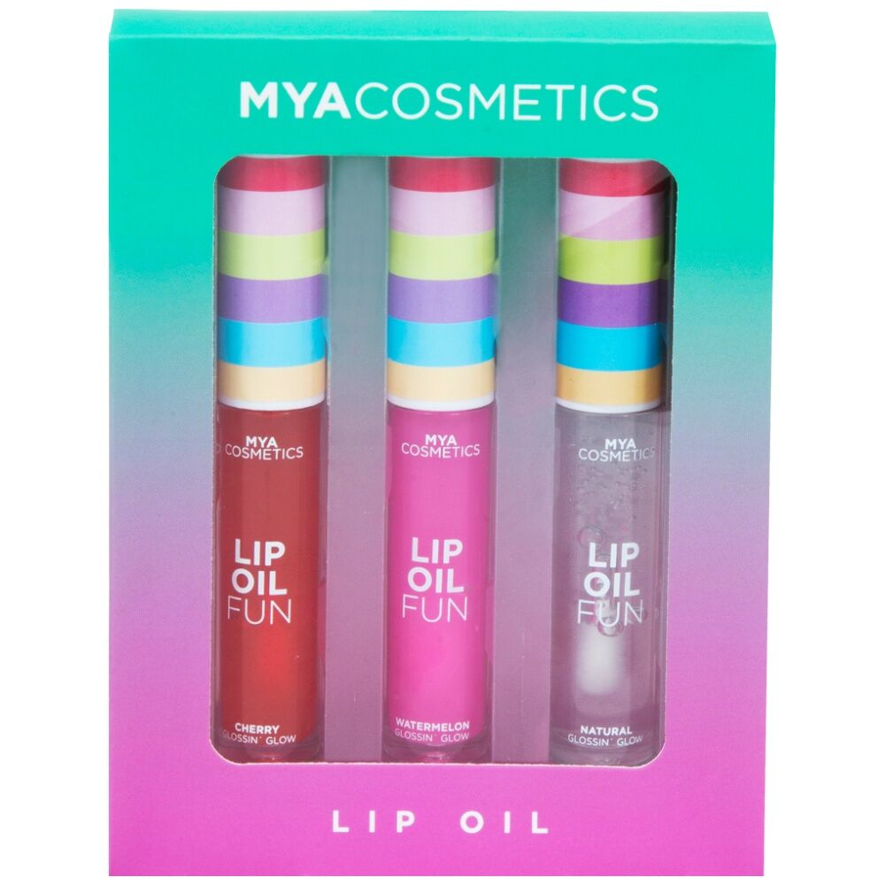 Mya Lip Oil Pink Fruity Scent Lightweight Kids/Children Multicolour 8y+ (3 Pieces) — image 5